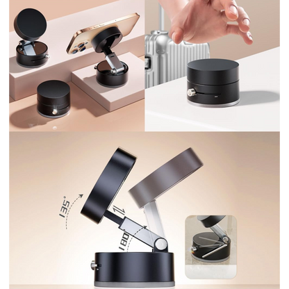 【本日終了・在庫わずか】SmartGrip™｜360°回転・真空吸盤＋MagSafe対応スマホホルダー